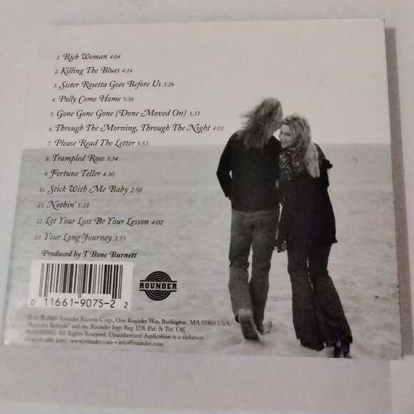 Raising Sand Robert Plant Alison Krauss 2007 CD - Picture 5 of 5